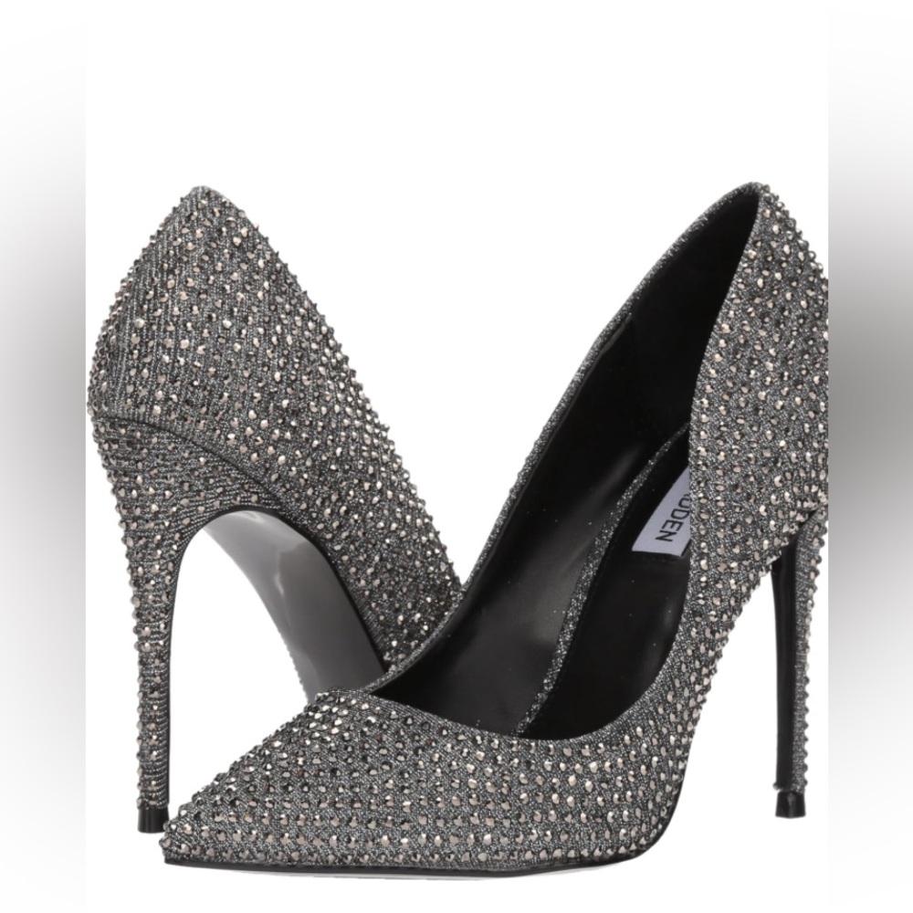 Brand new! Stunning Steve Madden Daisie Rhinestone Heels 10💖